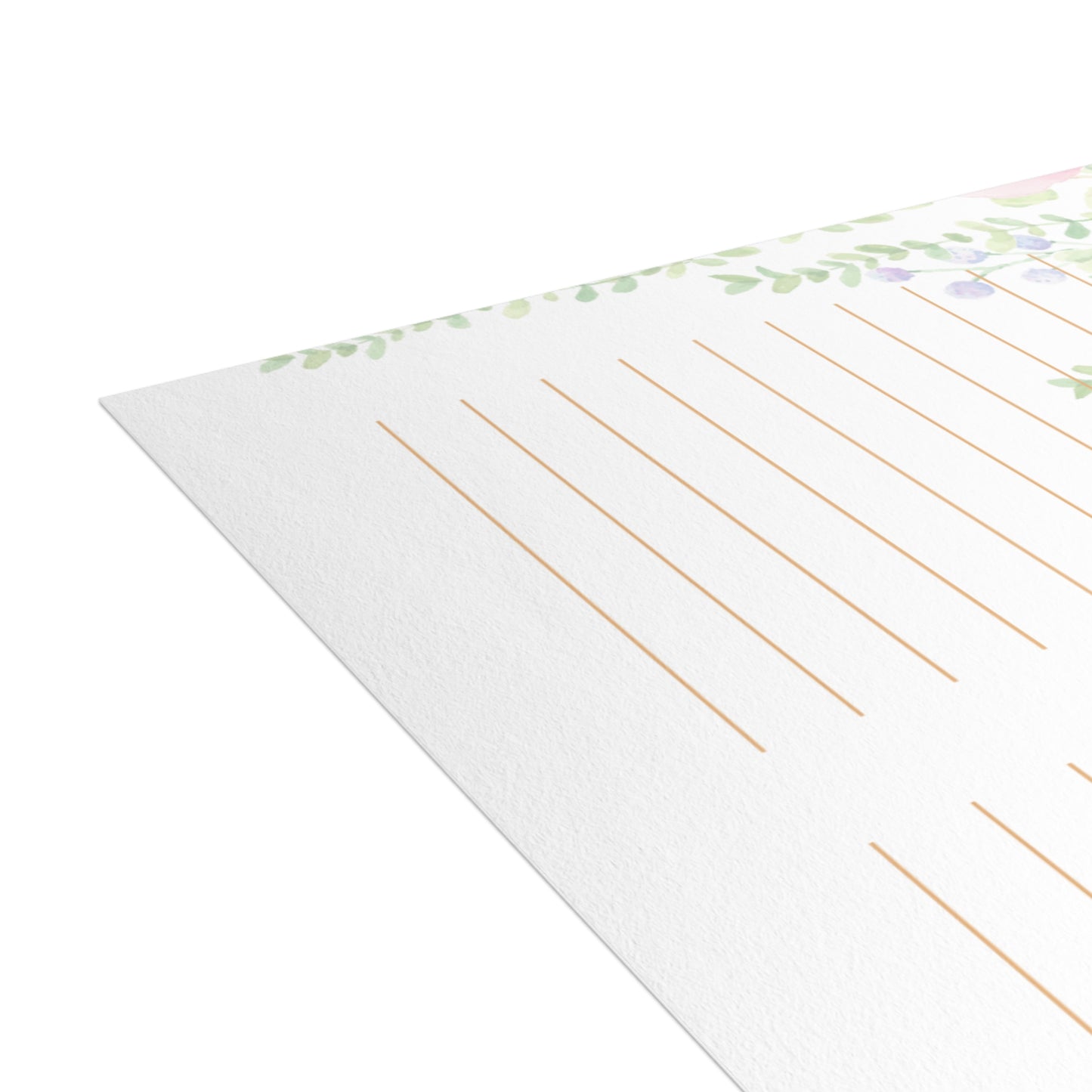4x6 Floral Garland Pattern Recipe Cards, Kitchen Gift, Cooking Accessories