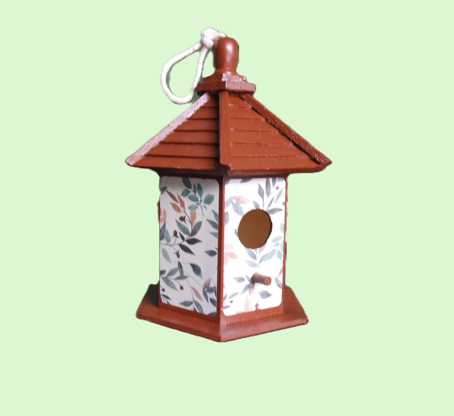 Hand Painted Decoupage Gazebo Birdhouses