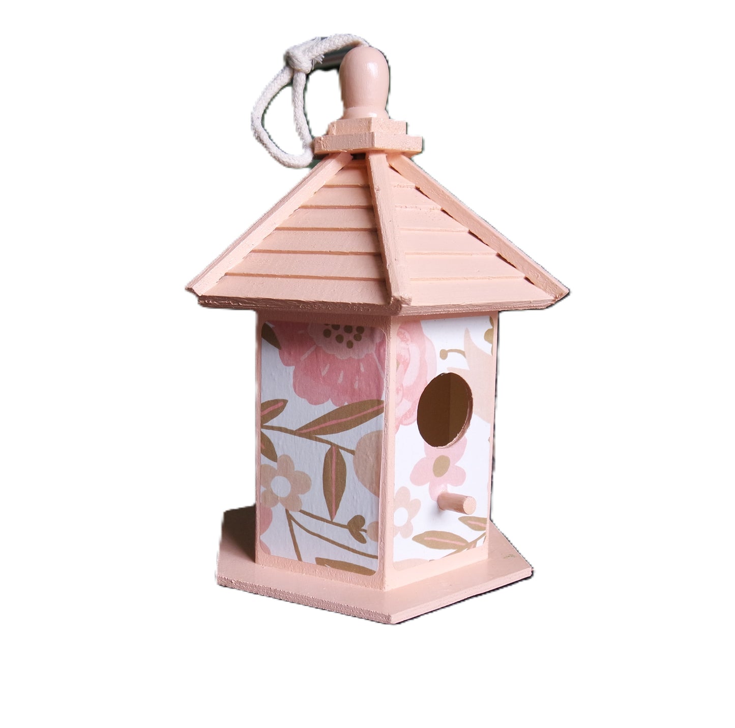 Hand Painted Decoupage Gazebo Birdhouses