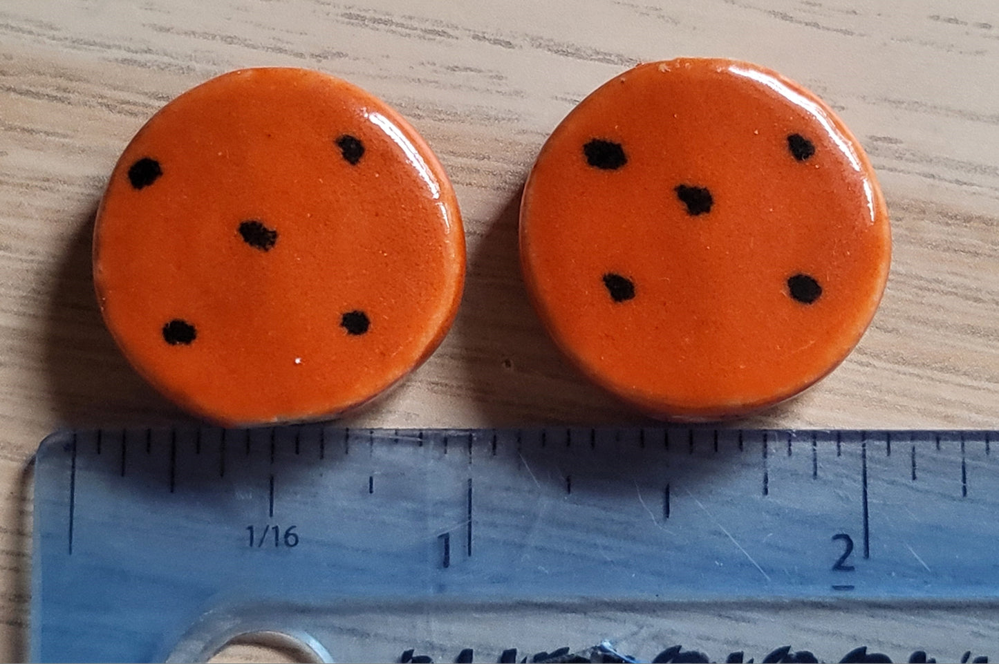 Red and Black Ladybug Large Beads for Jewelry Making Crafts