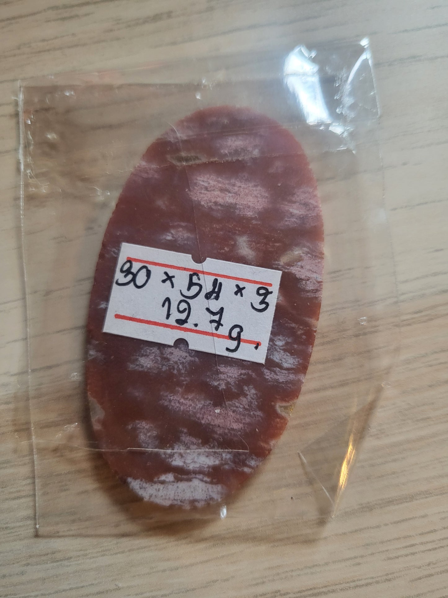 TWO Oval Shaped and Polished Stones