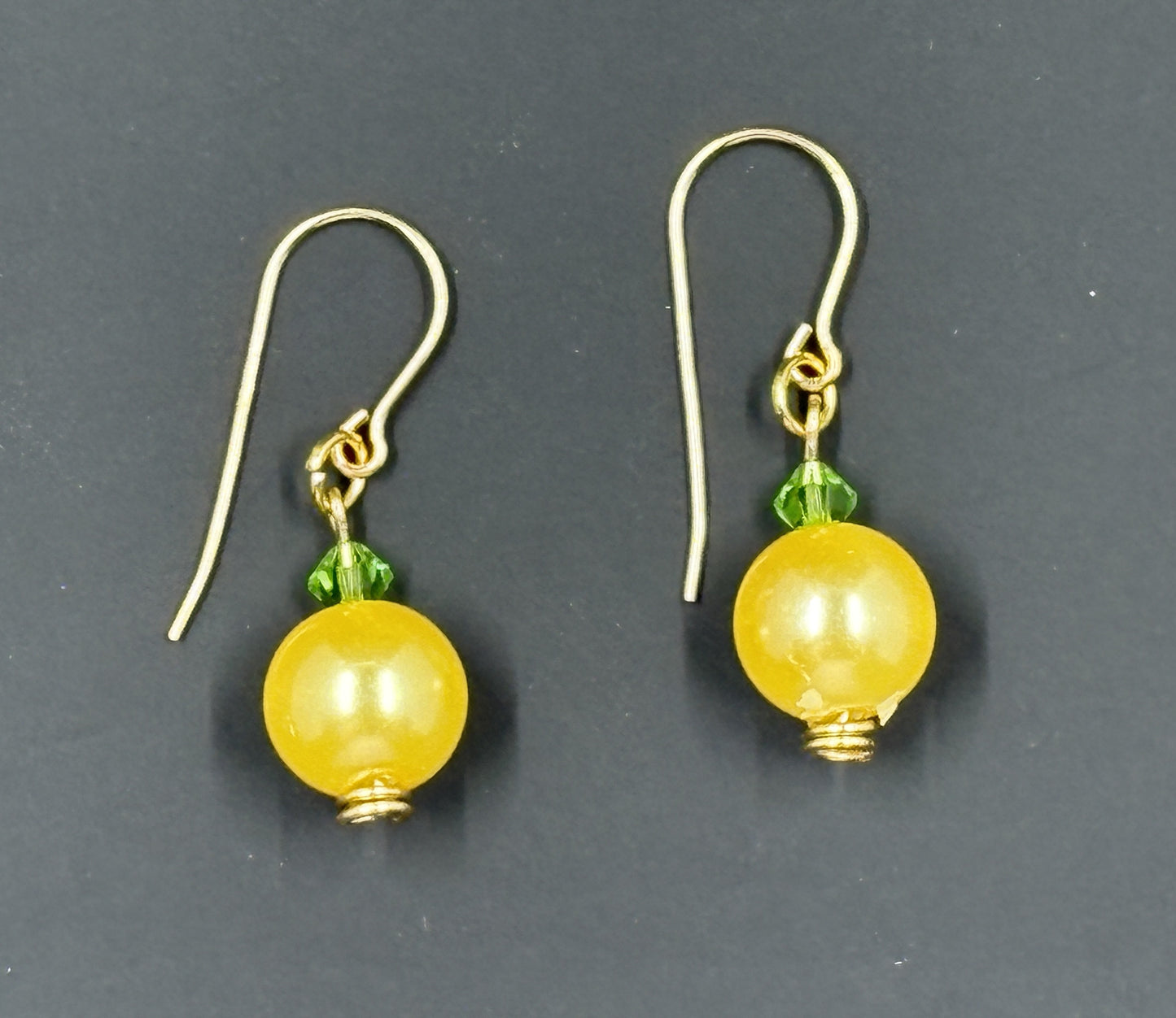 Sunshine Simple Beaded Earrings