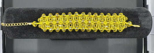 Sunshine Yellow Bracelet Wide