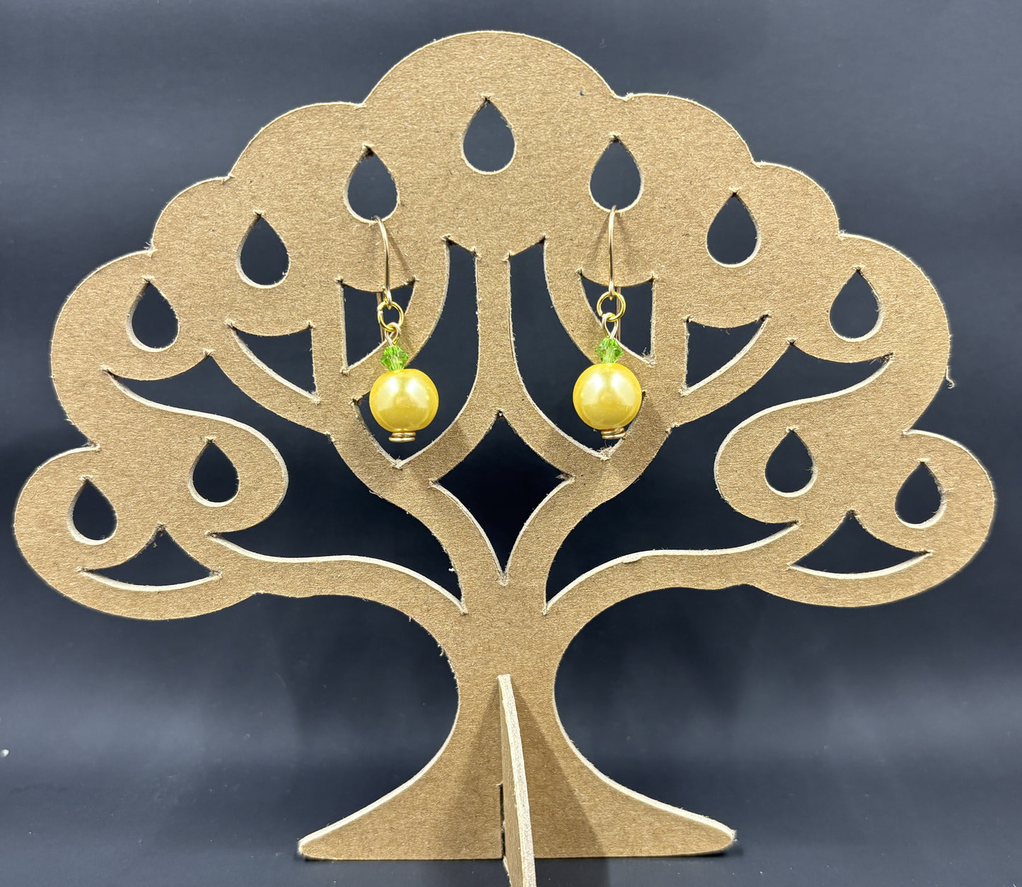 Sunshine Simple Beaded Earrings