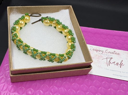 Sunshine Criss Cross Bracelet