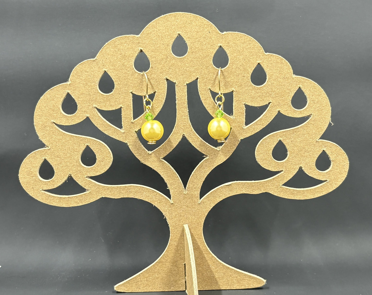 Sunshine Simple Beaded Earrings