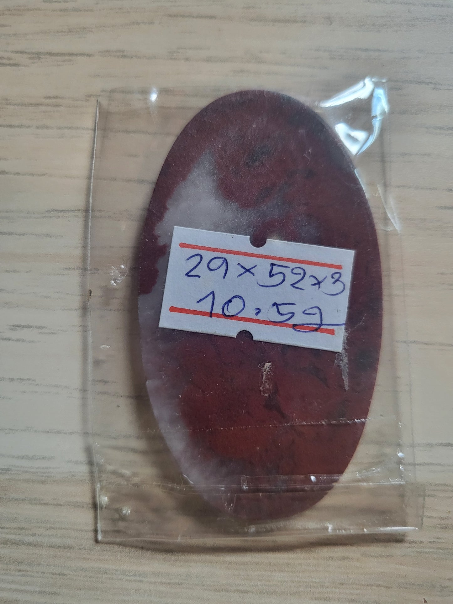TWO Oval Shaped and Polished Stones