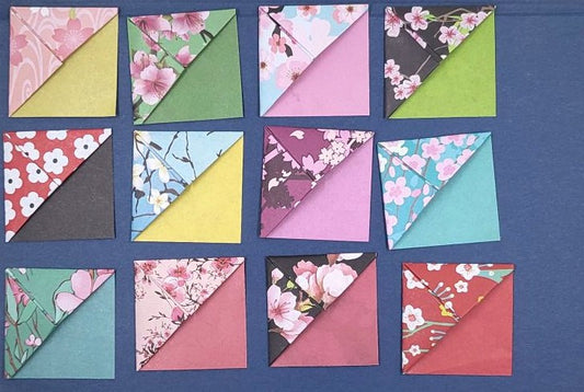 cherry blossom corner bookmark set of 4 - Various Colors and Designs