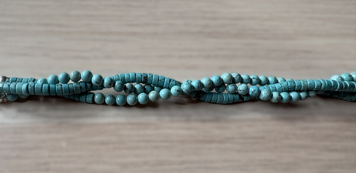 Turquoise Twist Bracelet