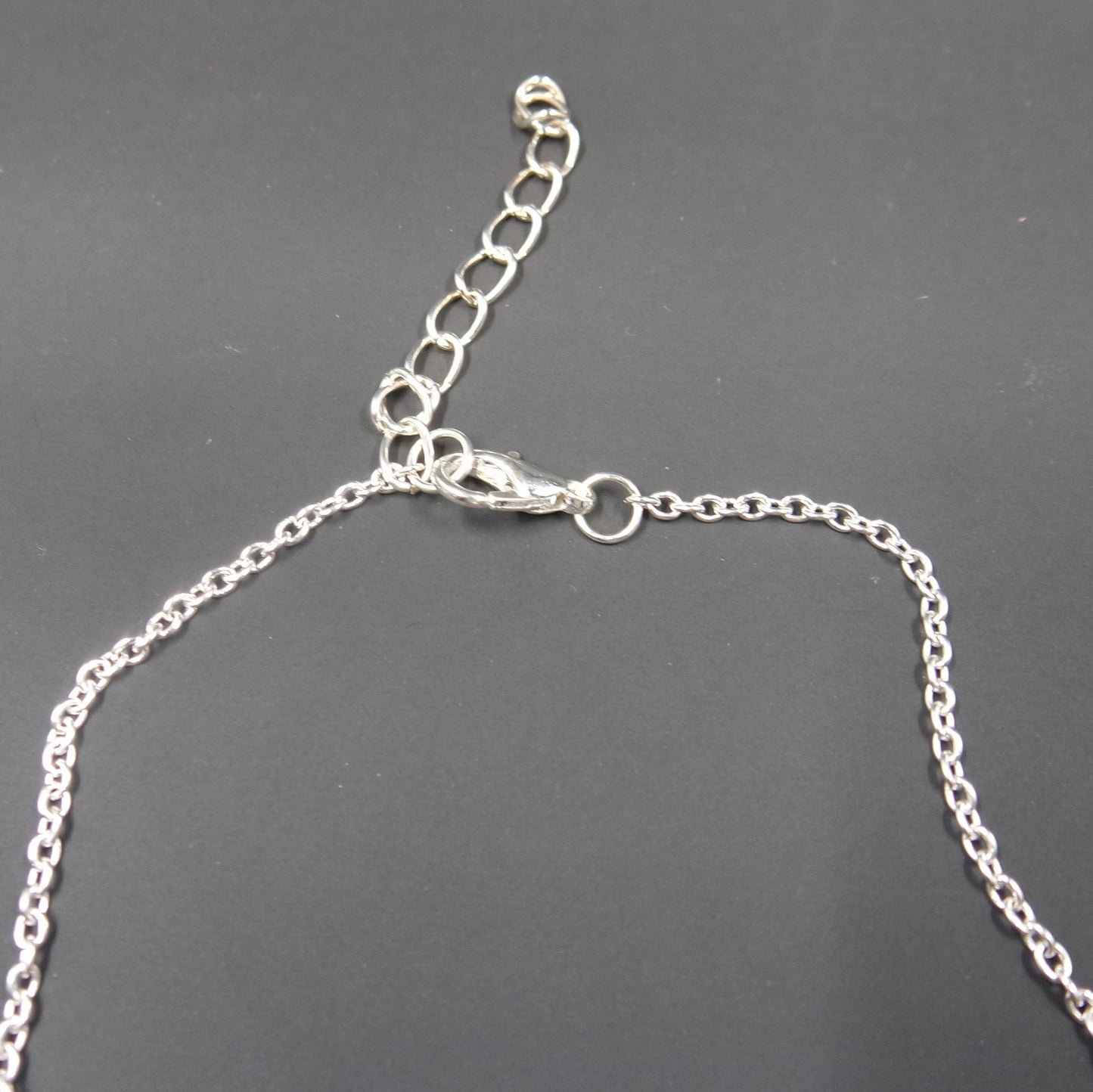 Unique Boho Purple Bead Adjustable Silver Chain Bracelet